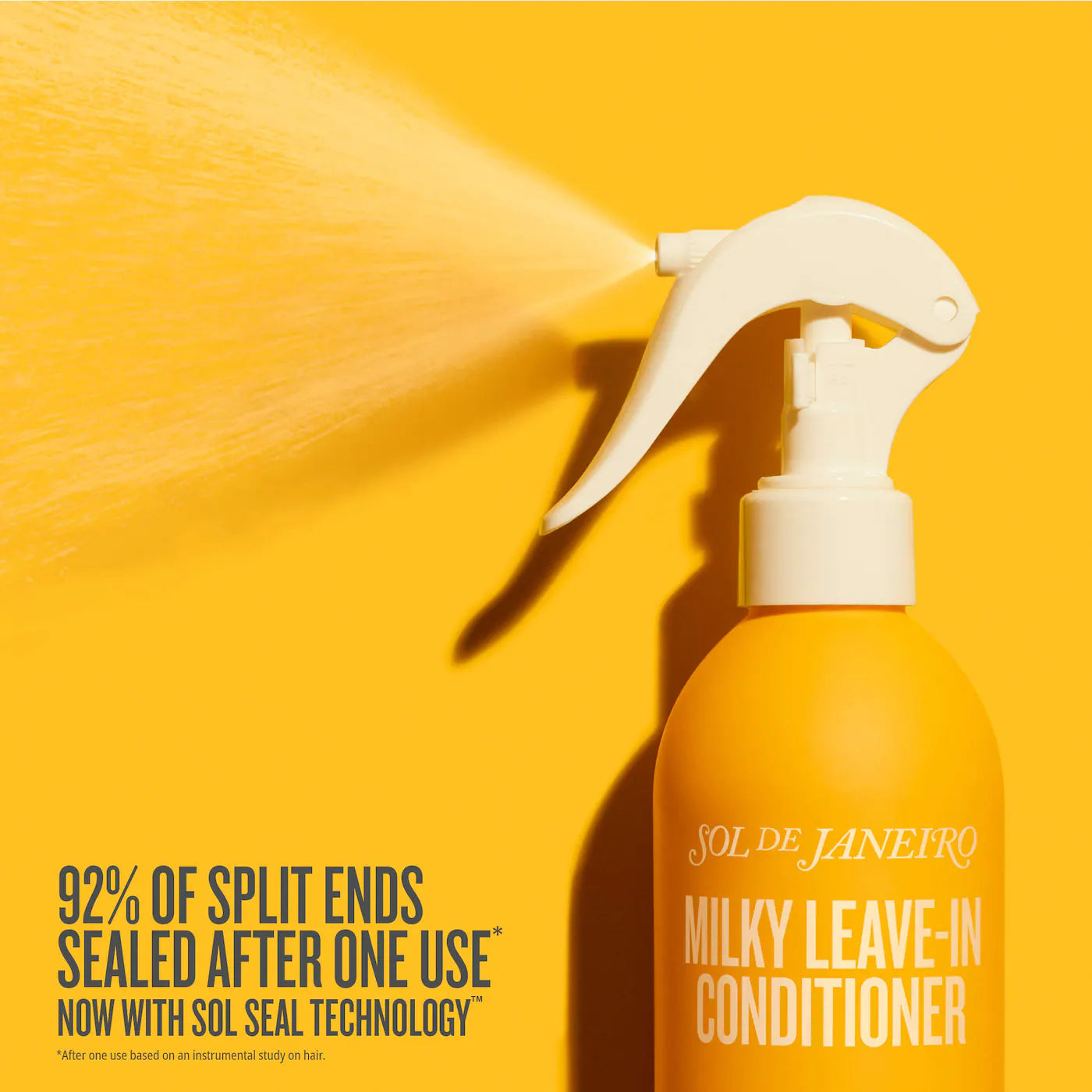 Milky Leave-In Conditioning Spray for Smoothing Split Ends and Frizz