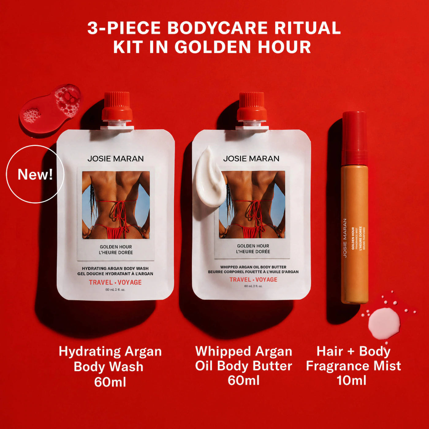 Golden Hour Mini Bodycare Ritual Gift Set for Hydration