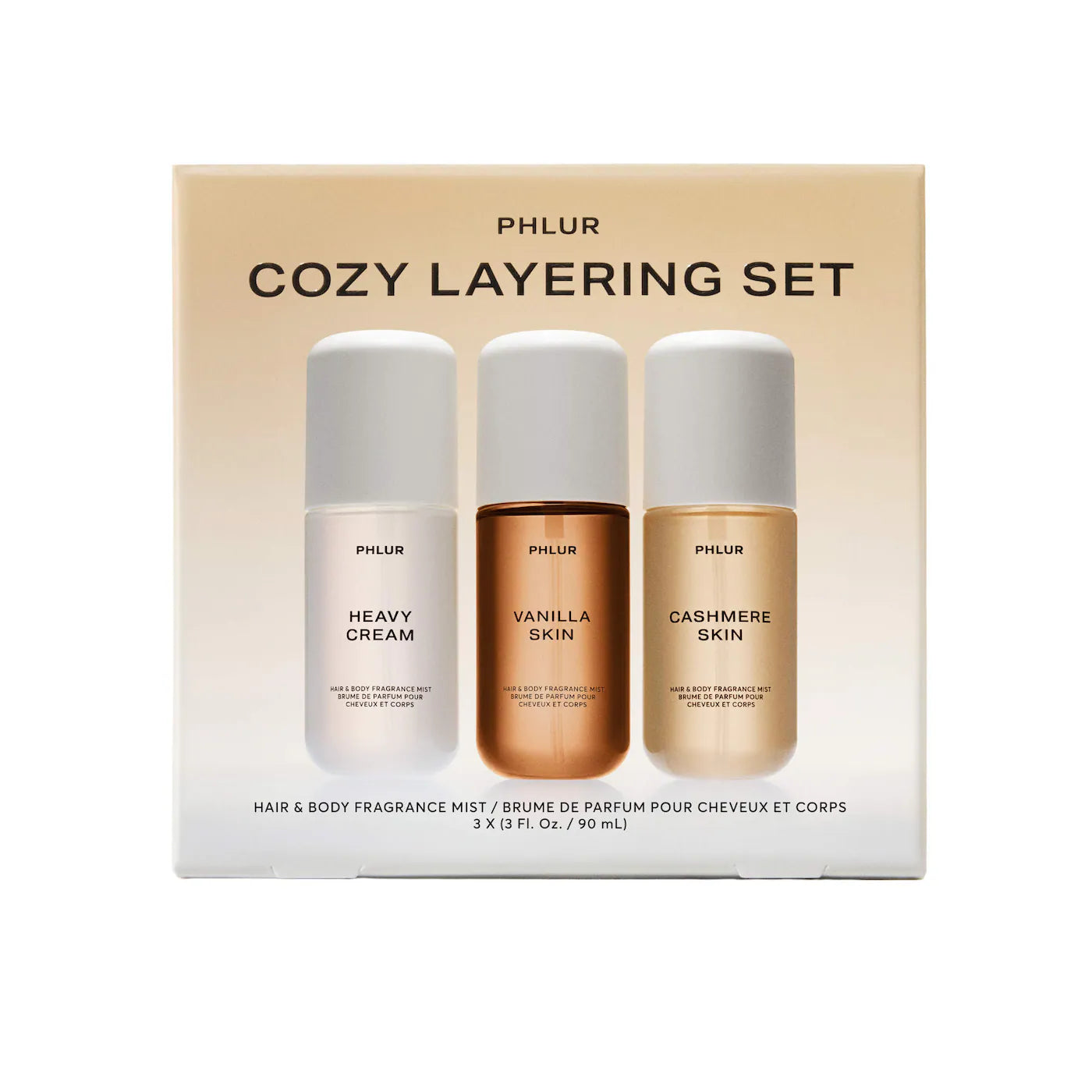 Cozy Layering Body Mist Trio Set