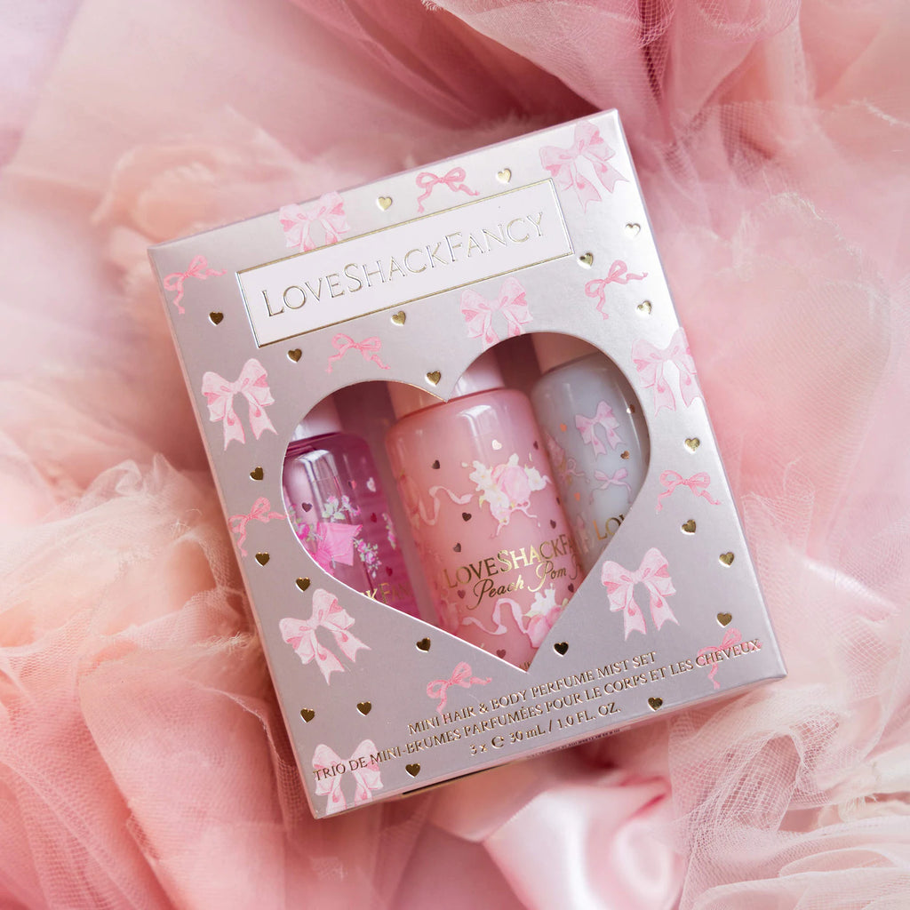 Mini Hair and Body Perfume Mist Best Sellers Gift Set