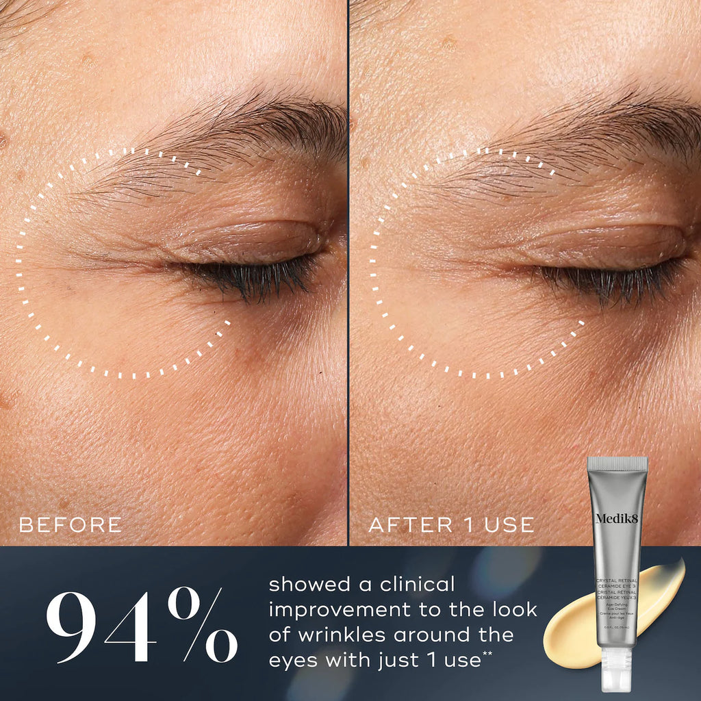 Crystal Retinal Ceramide Eye Age-Defying Night Eye Cream