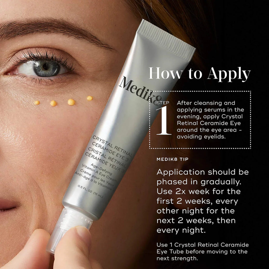 Crystal Retinal Ceramide Eye Age-Defying Night Eye Cream