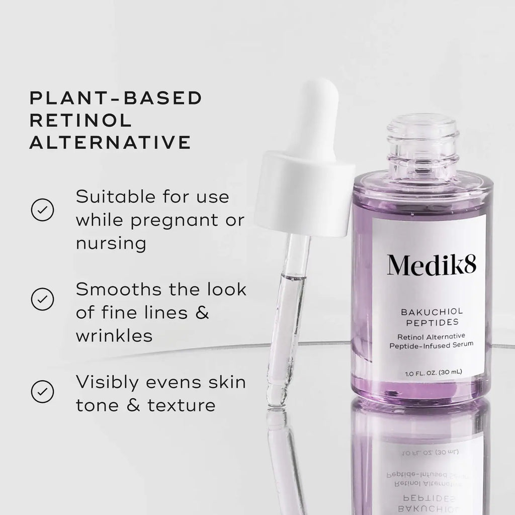Bakuchiol Peptides Retinol Alternative Serum for Fine Lines & Firming