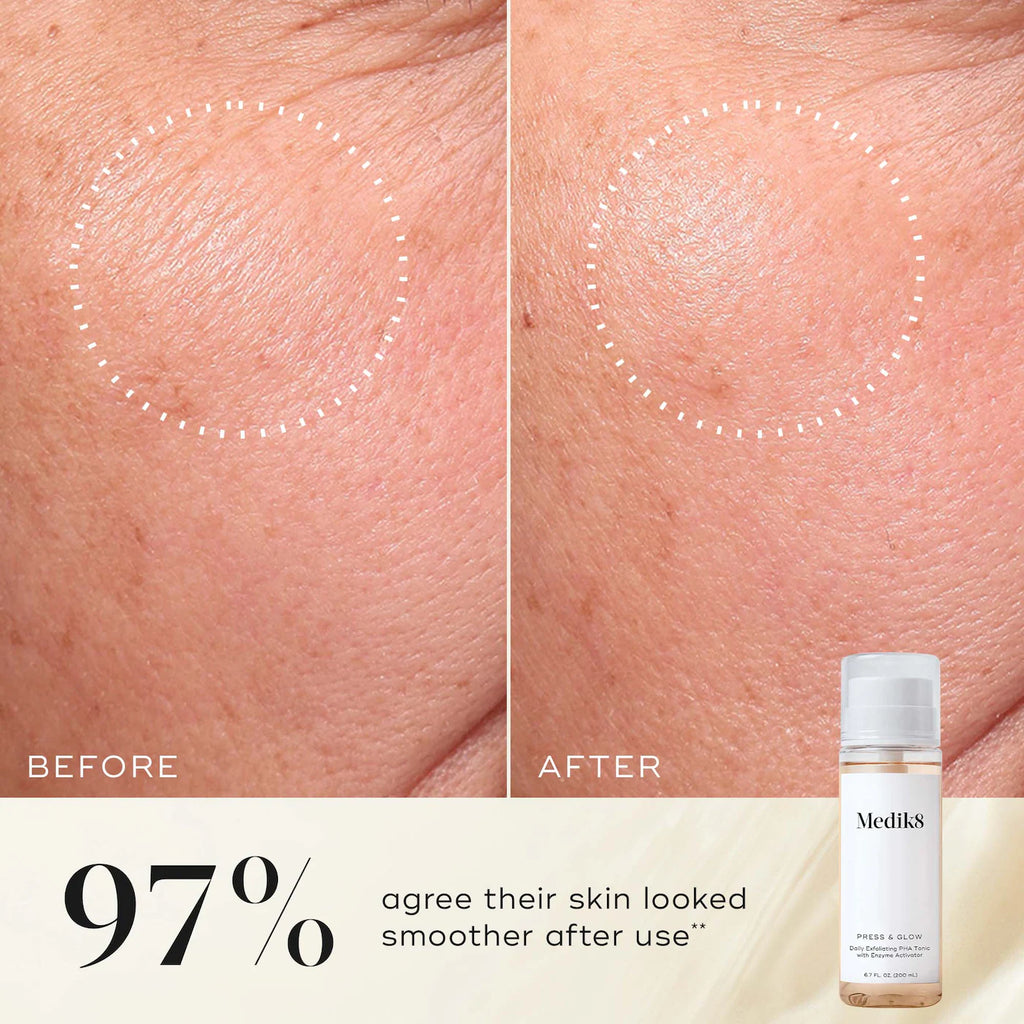 Press & Glow Gentle Daily Exfoliating PHA Toner