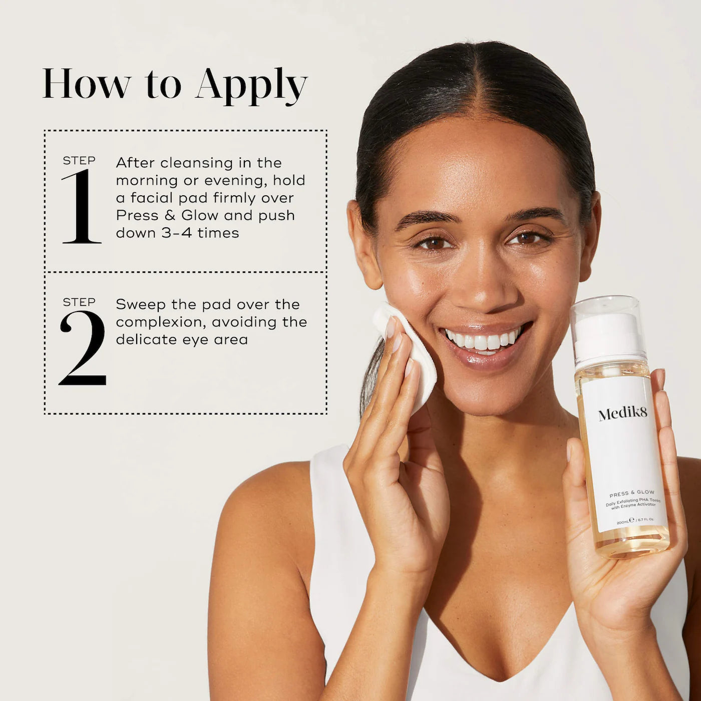 Press & Glow Gentle Daily Exfoliating PHA Toner