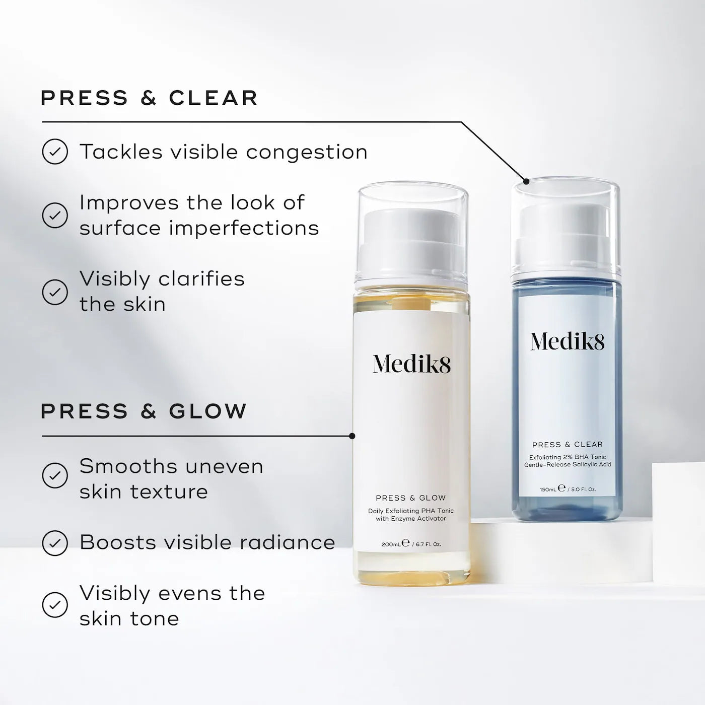 Press & Glow Gentle Daily Exfoliating PHA Toner