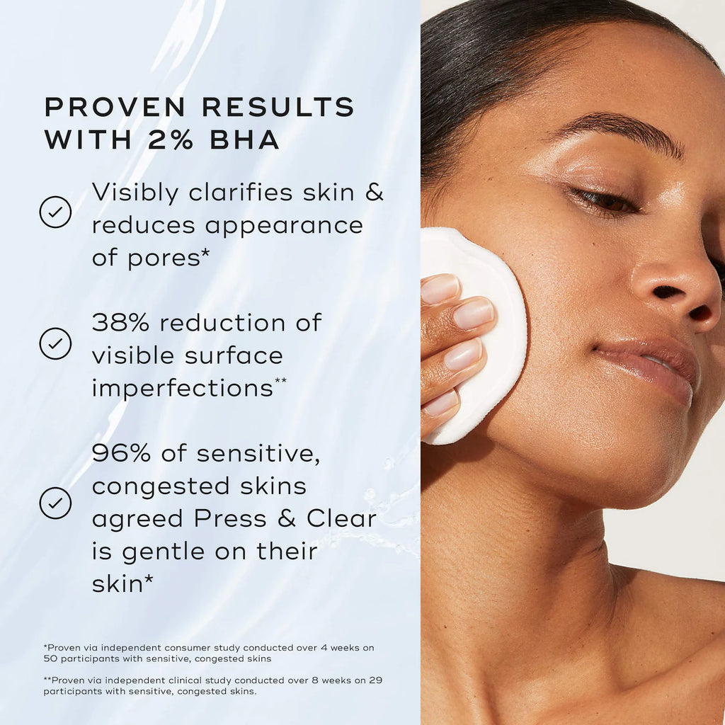 Press & Clear Gentle Exfoliating Salicylic Acid BHA Toner