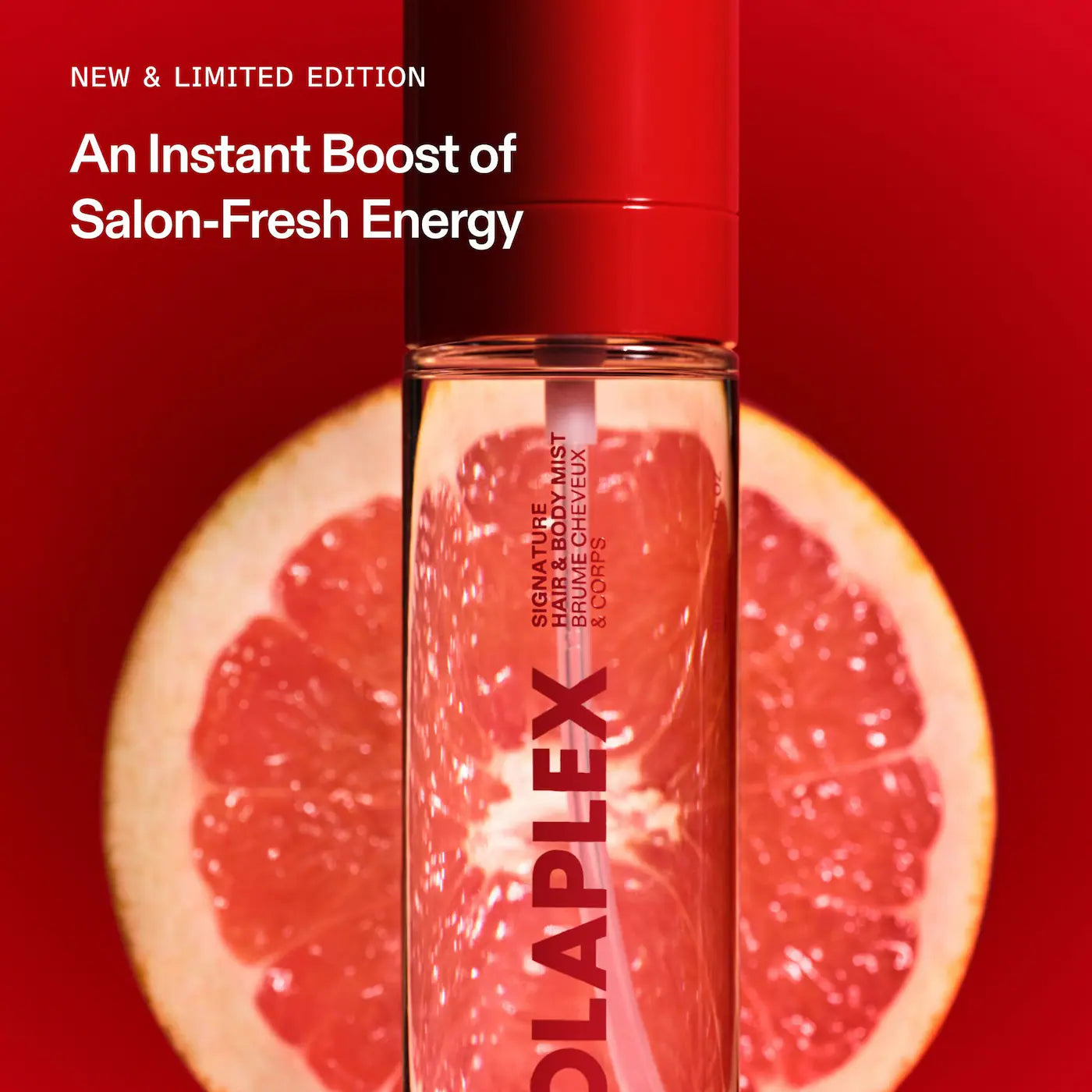 Signature Hair & Body Mist – Fresh Grapefruit Citrus & Energizing Scent