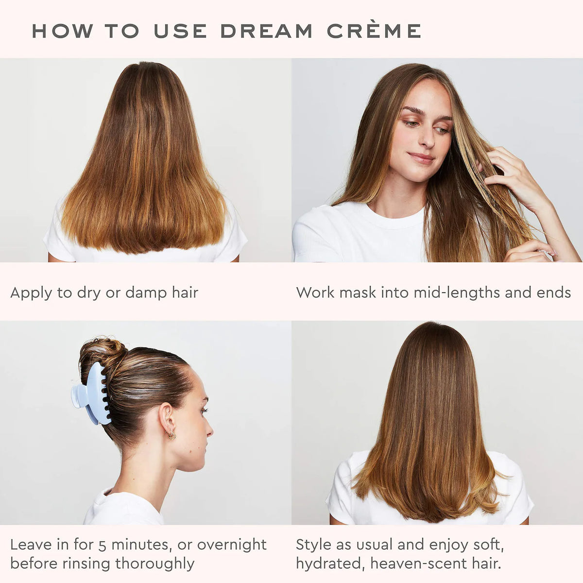 Dream Crème Hydrating Hair Mask in Toasted Sugar
