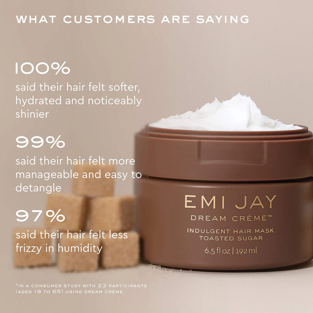 Dream Crème Hydrating Hair Mask in Toasted Sugar