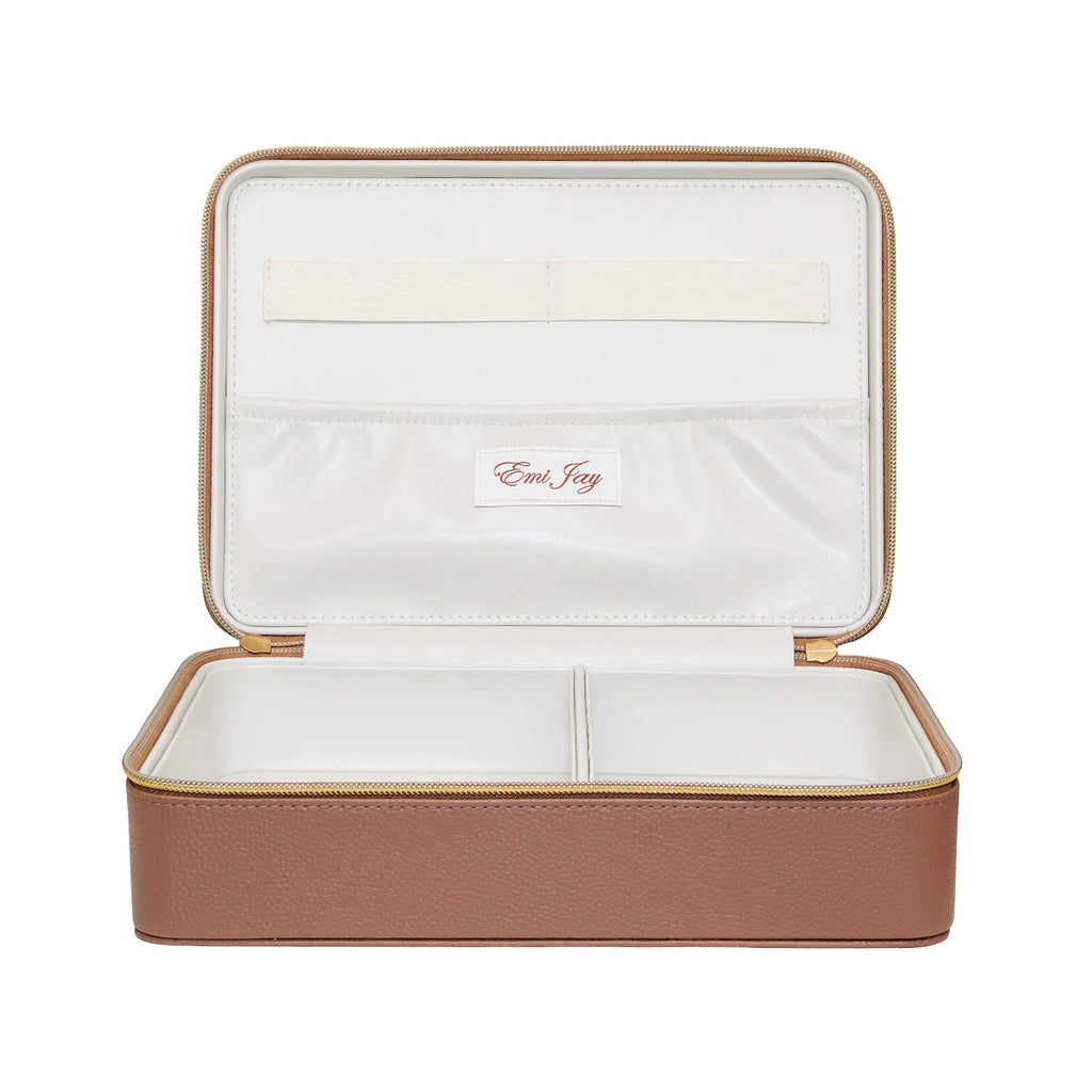 On The Way Vanity Case in Toasted Sugar