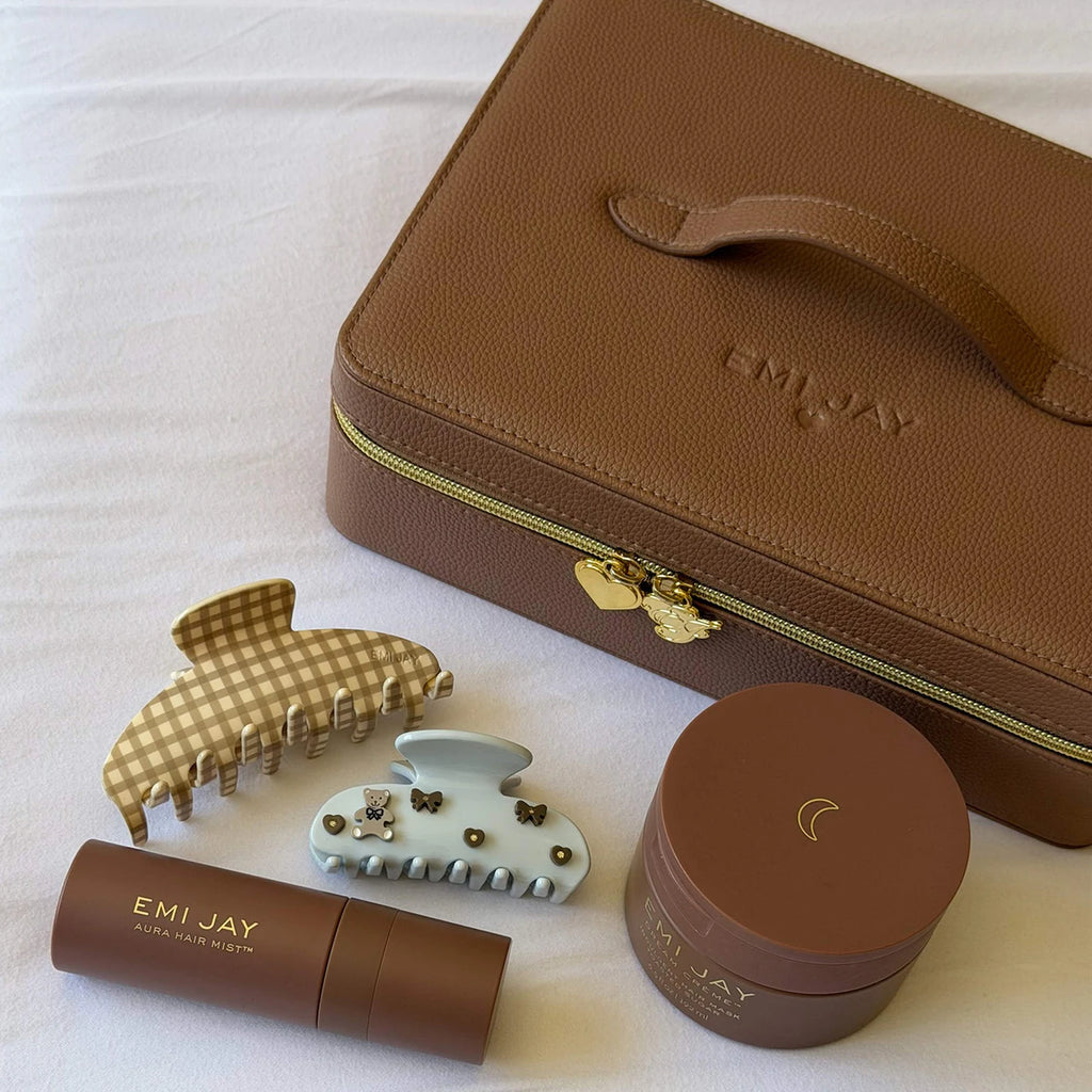 On The Way Vanity Case in Toasted Sugar