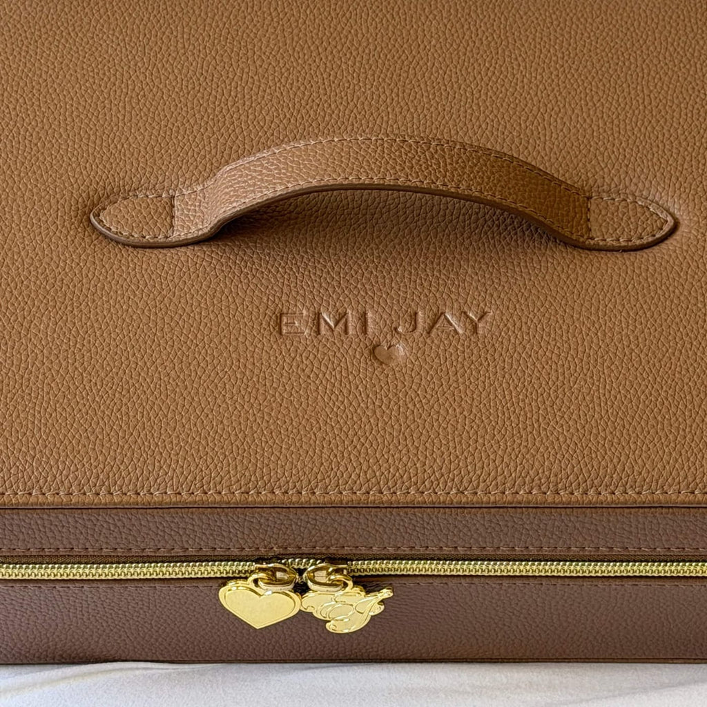 On The Way Vanity Case in Toasted Sugar