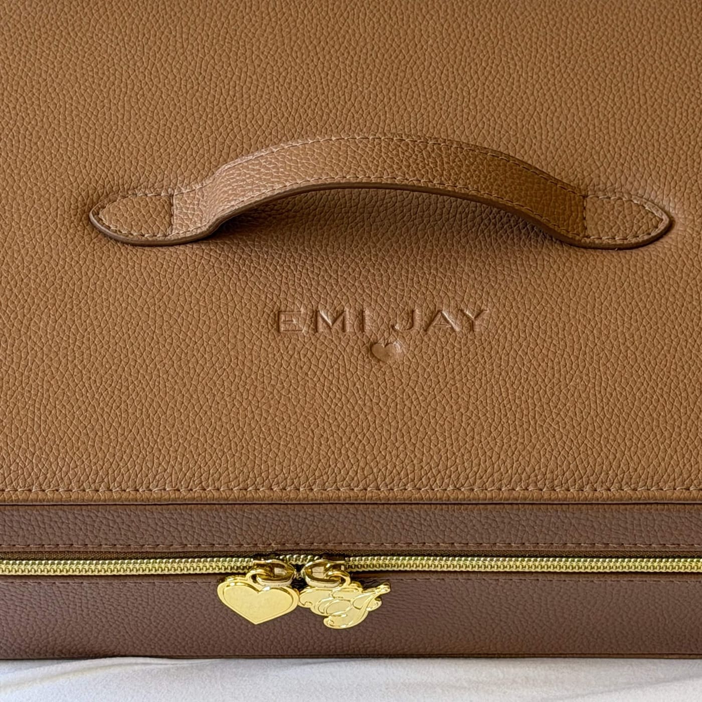 On The Way Vanity Case in Toasted Sugar