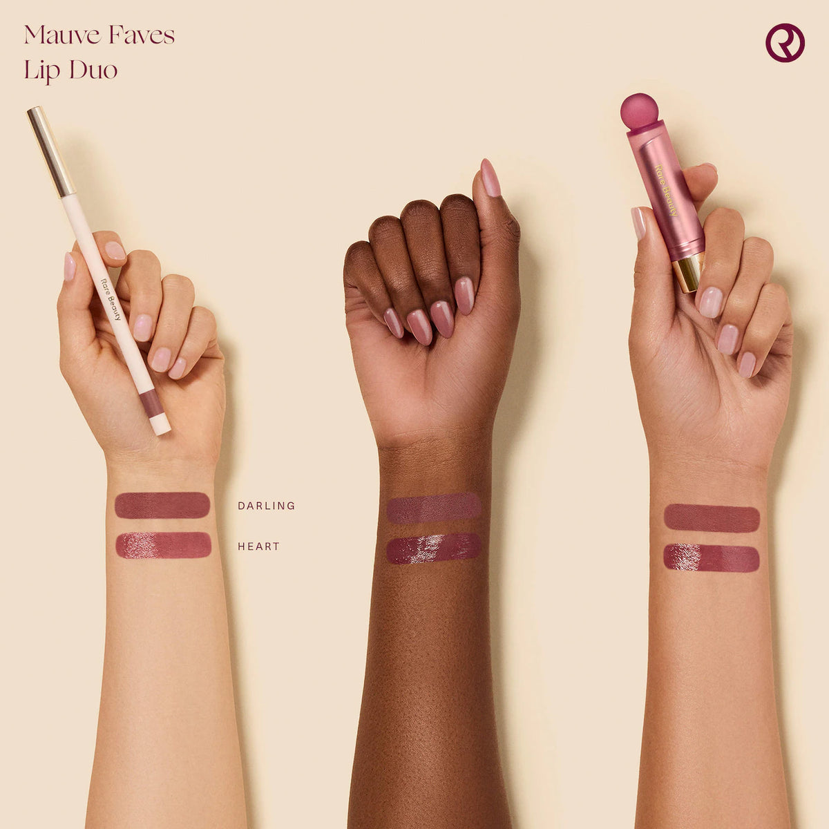 Mauve Faves Lip Duo Makeup Gift Set