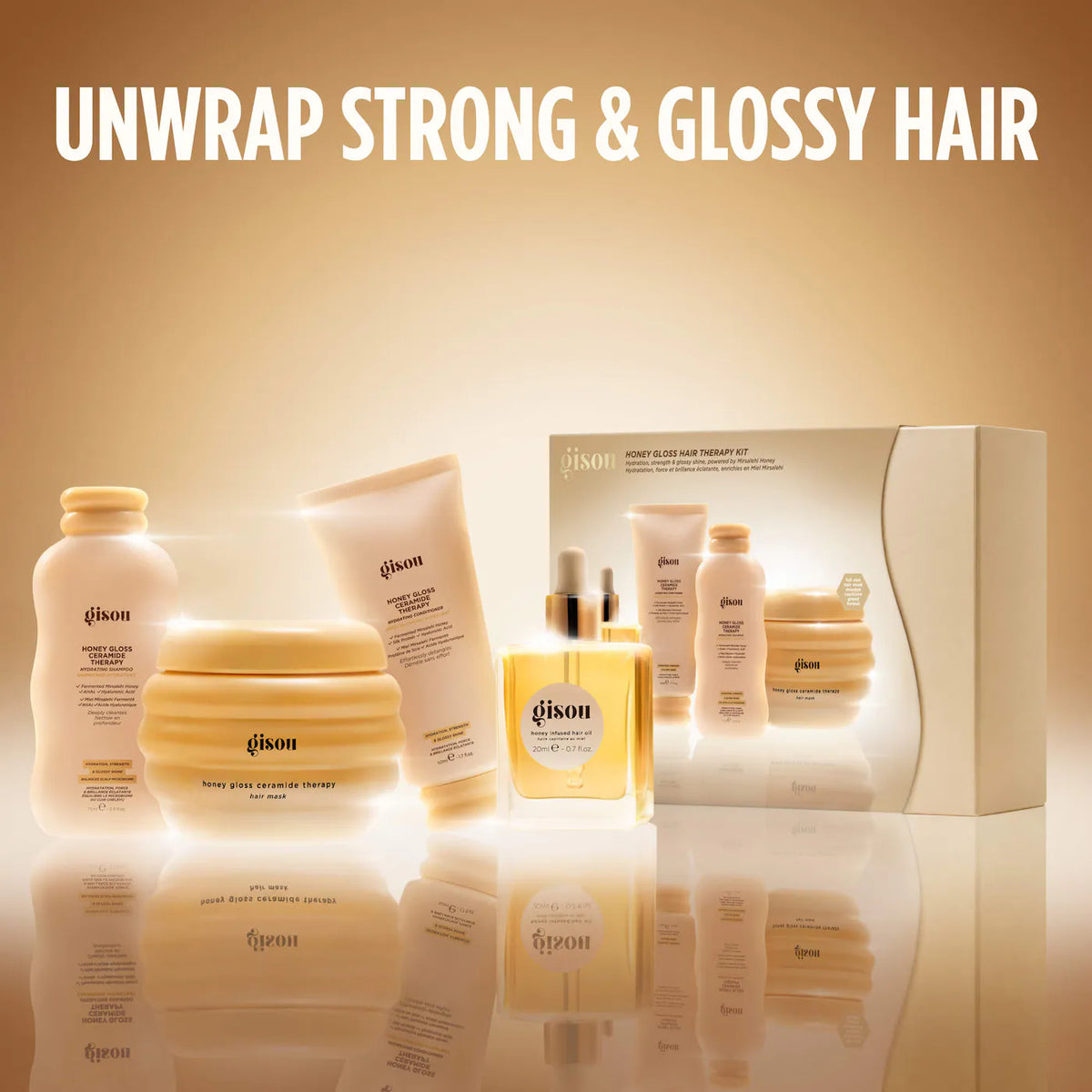 Honey Gloss Hair Therapy Set