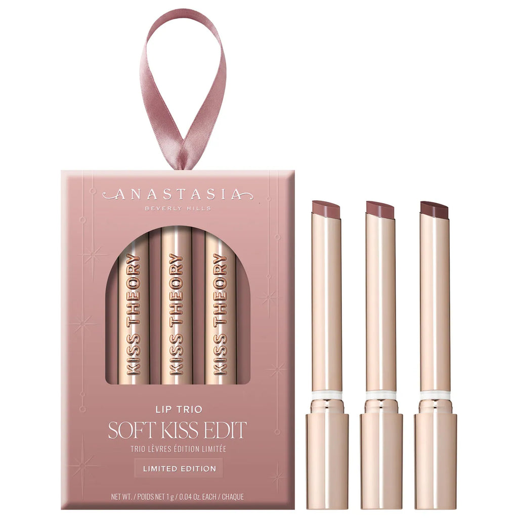 Soft Kiss Edit Kiss Theory Glossy Shine Lip Balm Trio