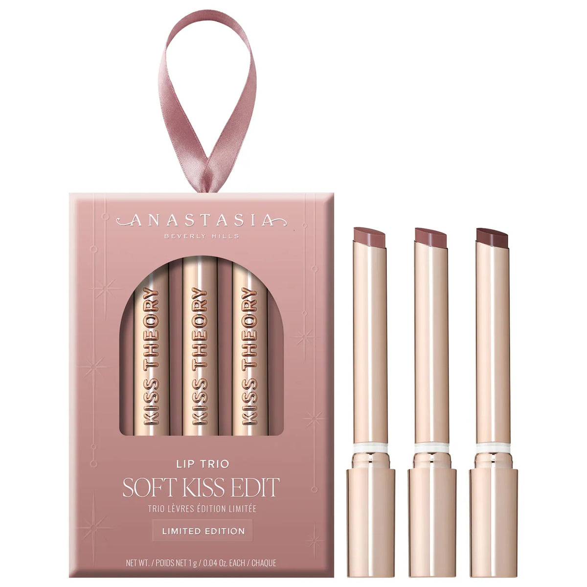 Soft Kiss Edit Kiss Theory Glossy Shine Lip Balm Trio