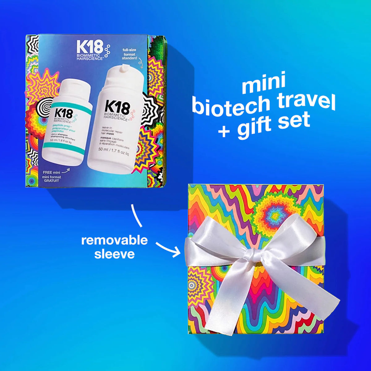 Detox + Repair Leave-In Molecular Repair Mask & Mini Detox Shampoo Gift Set