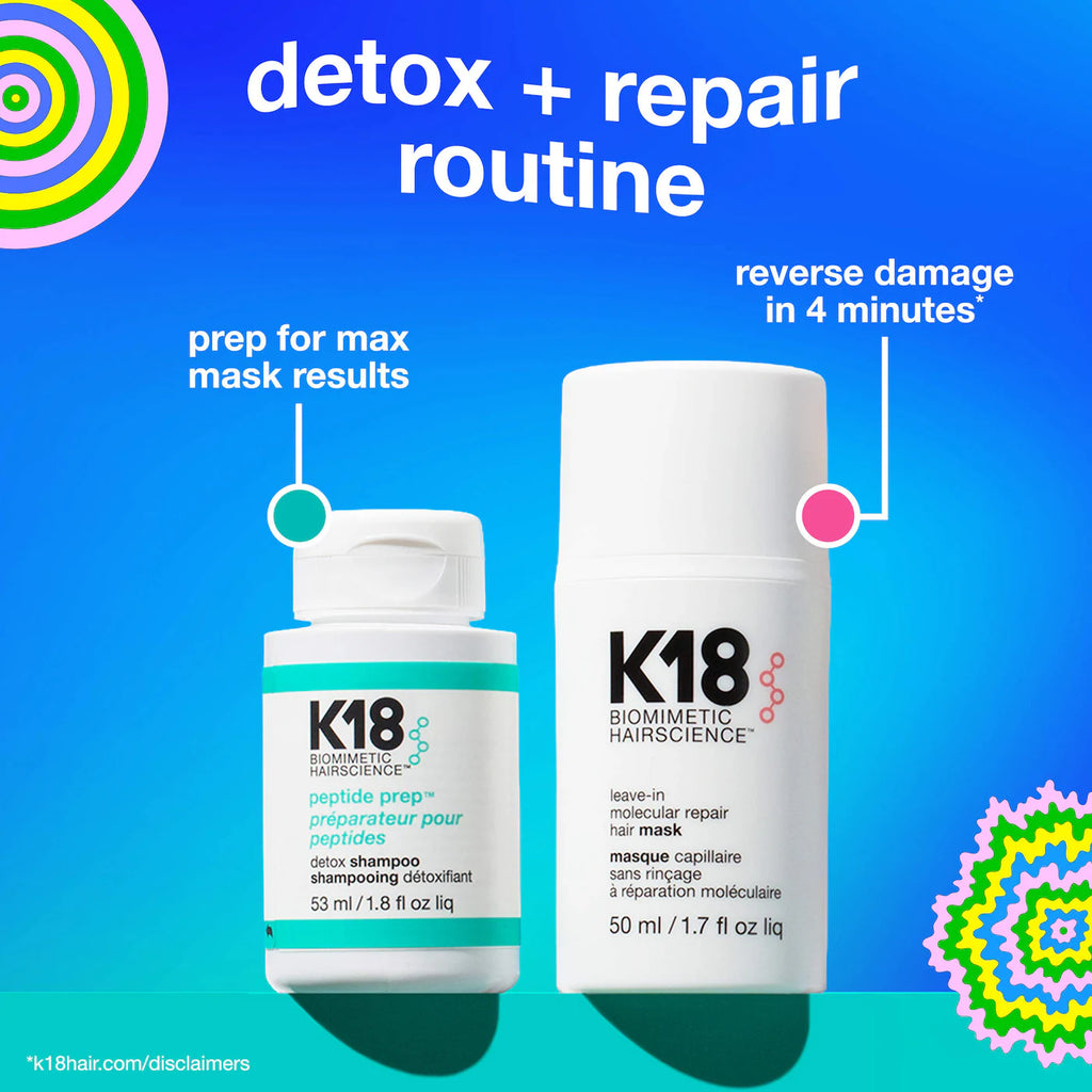 Detox + Repair Leave-In Molecular Repair Mask & Mini Detox Shampoo Gift Set