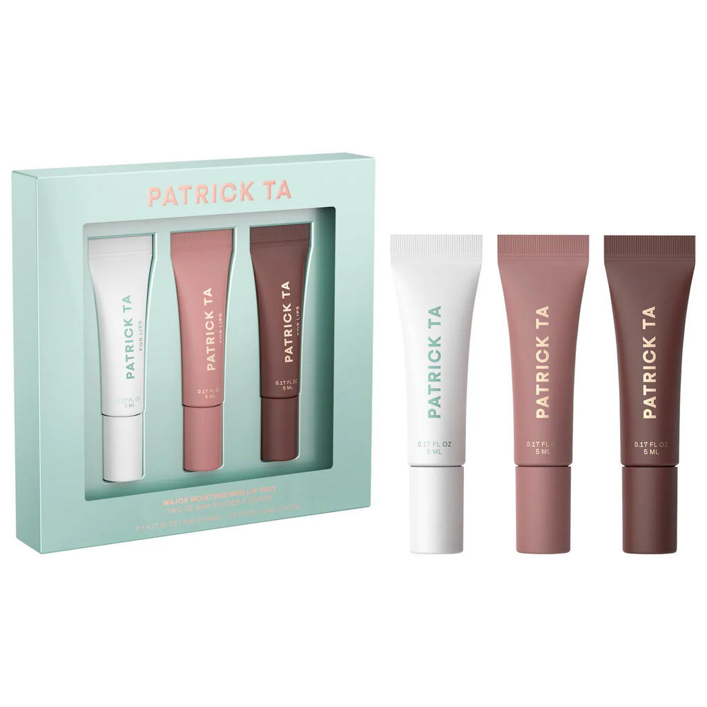 Mini Major Moisture Smoothing and Hydrating Tinted Lip Balm Trio Makeup Gift Set