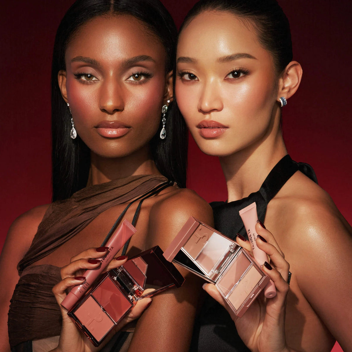 Major Headlines Double-Take Crème & Powder Blush Duo & Lip Balm Makeup Gift Set