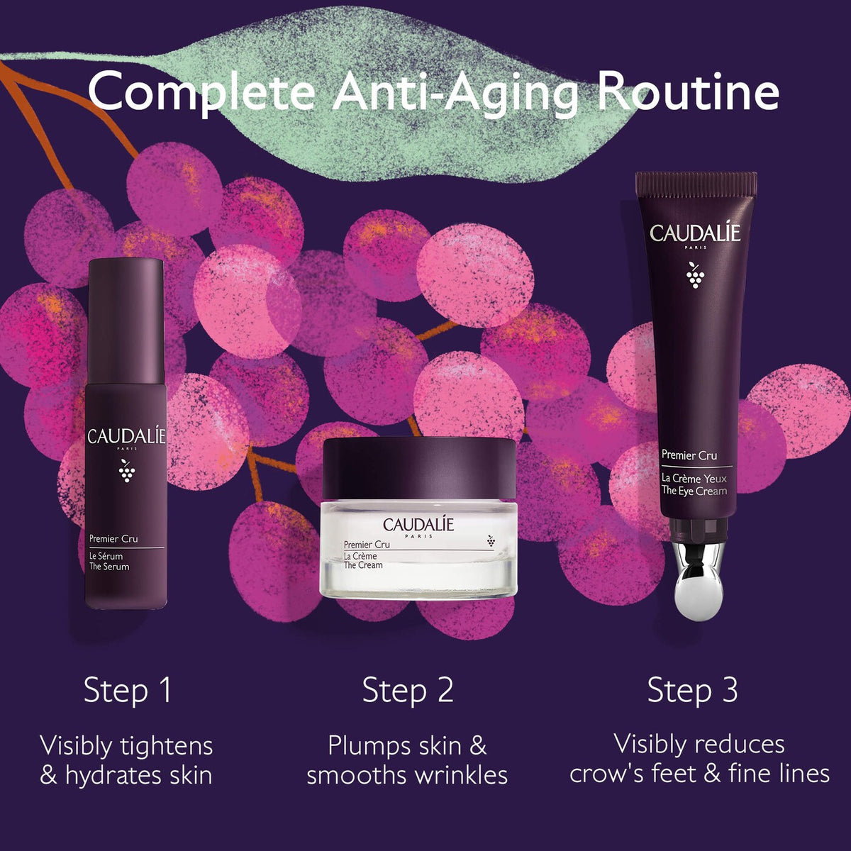 Premier Cru Target All Signs of Aging Gift Set for Fine Lines and Wrinkles