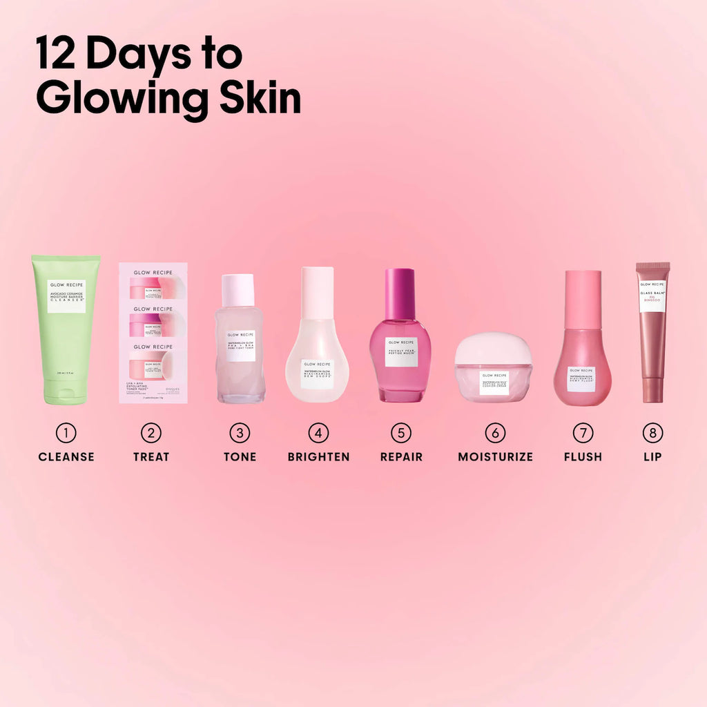 12 Days of Glow Advent Calendar Korean Skincare Gift Set