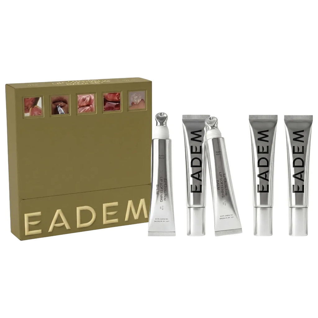 Le Chouchou Bisous Set Peptides Nourishing + Softening Lip Balm Gift Set