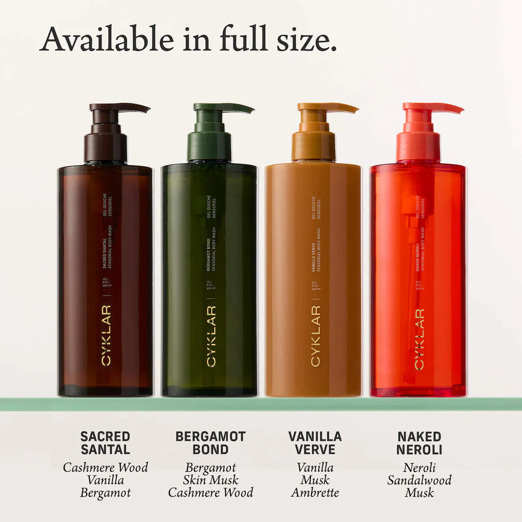 Sensorial Body Wash Gift Set