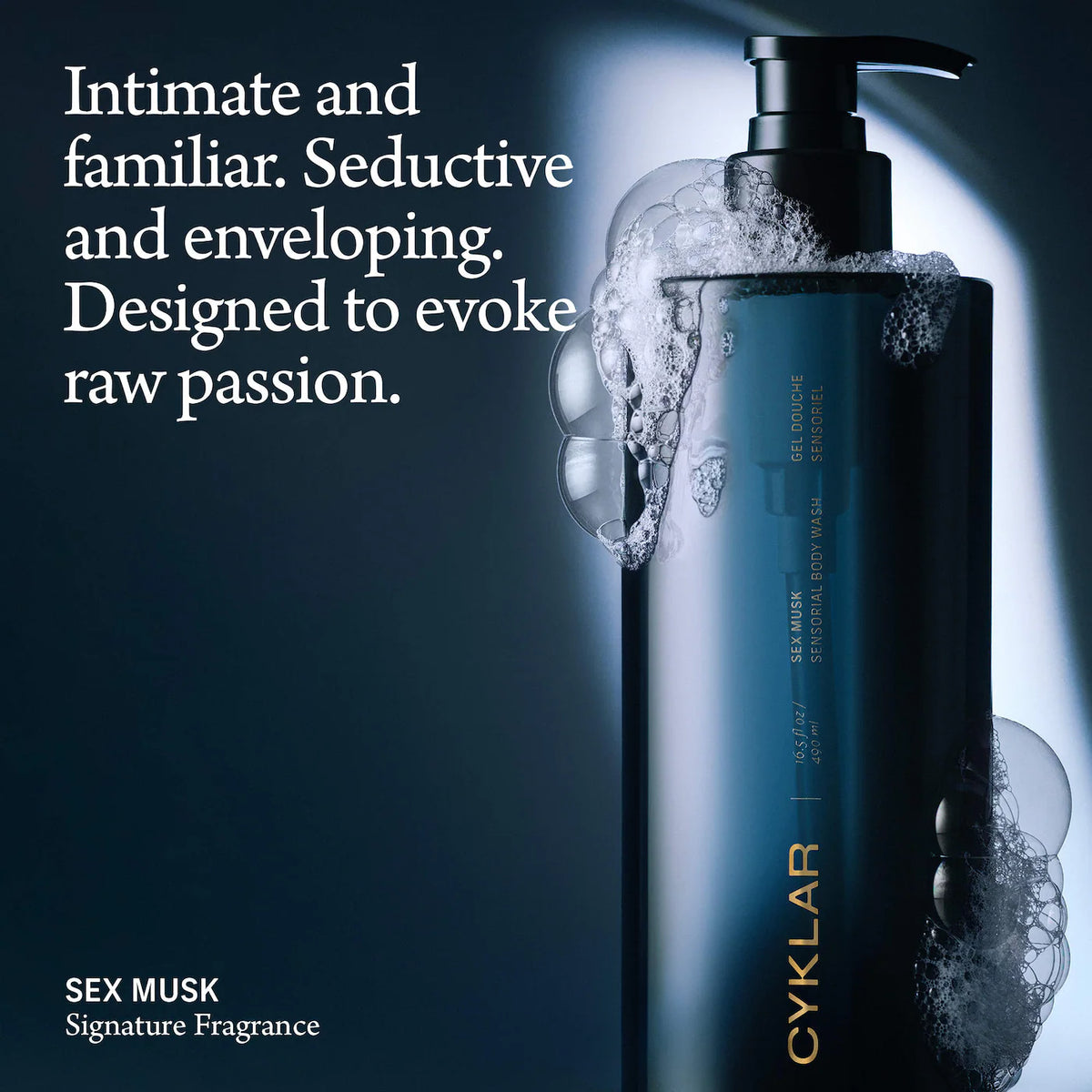 Sex Musk Sensorial Body Wash for Moisture Barrier