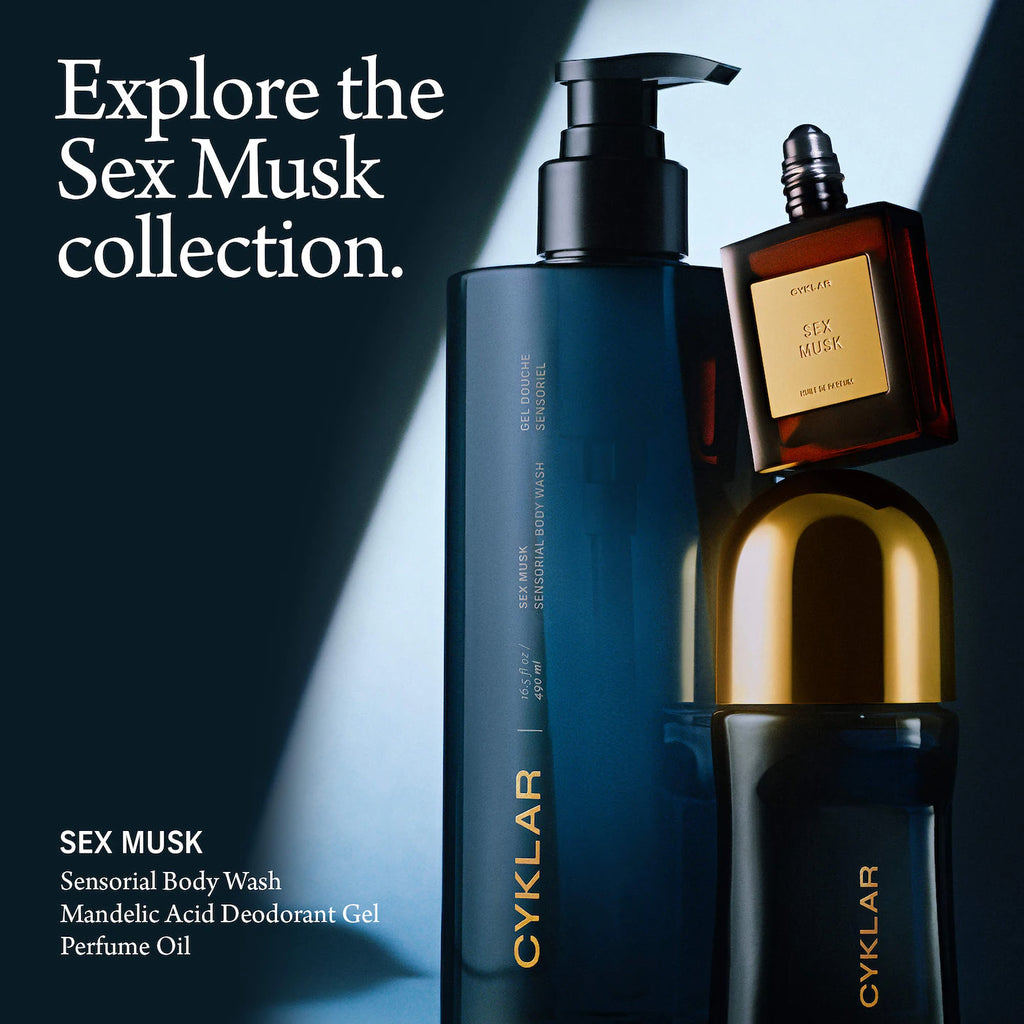 Sex Musk Sensorial Body Wash for Moisture Barrier