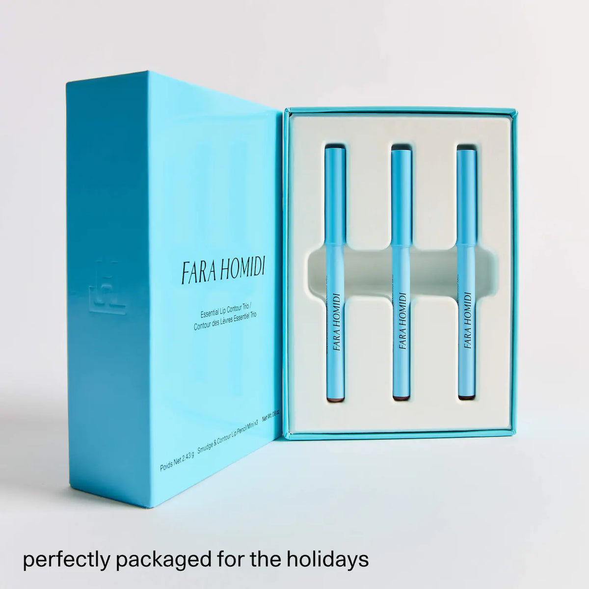 Mini Essential Lip Liner Contour Trio Makeup Gift Set