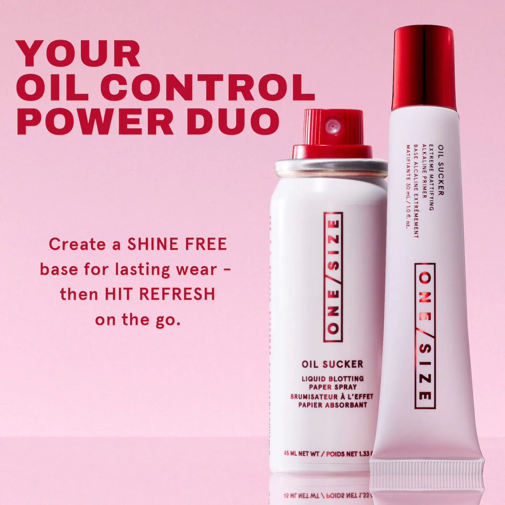 Oil Sucker Prep & Refresh Mattifying Duo