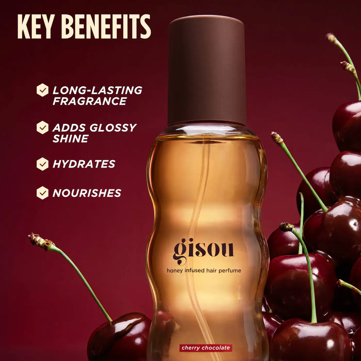 Mini Cherry Chocolate Honey Infused Hair Perfume
