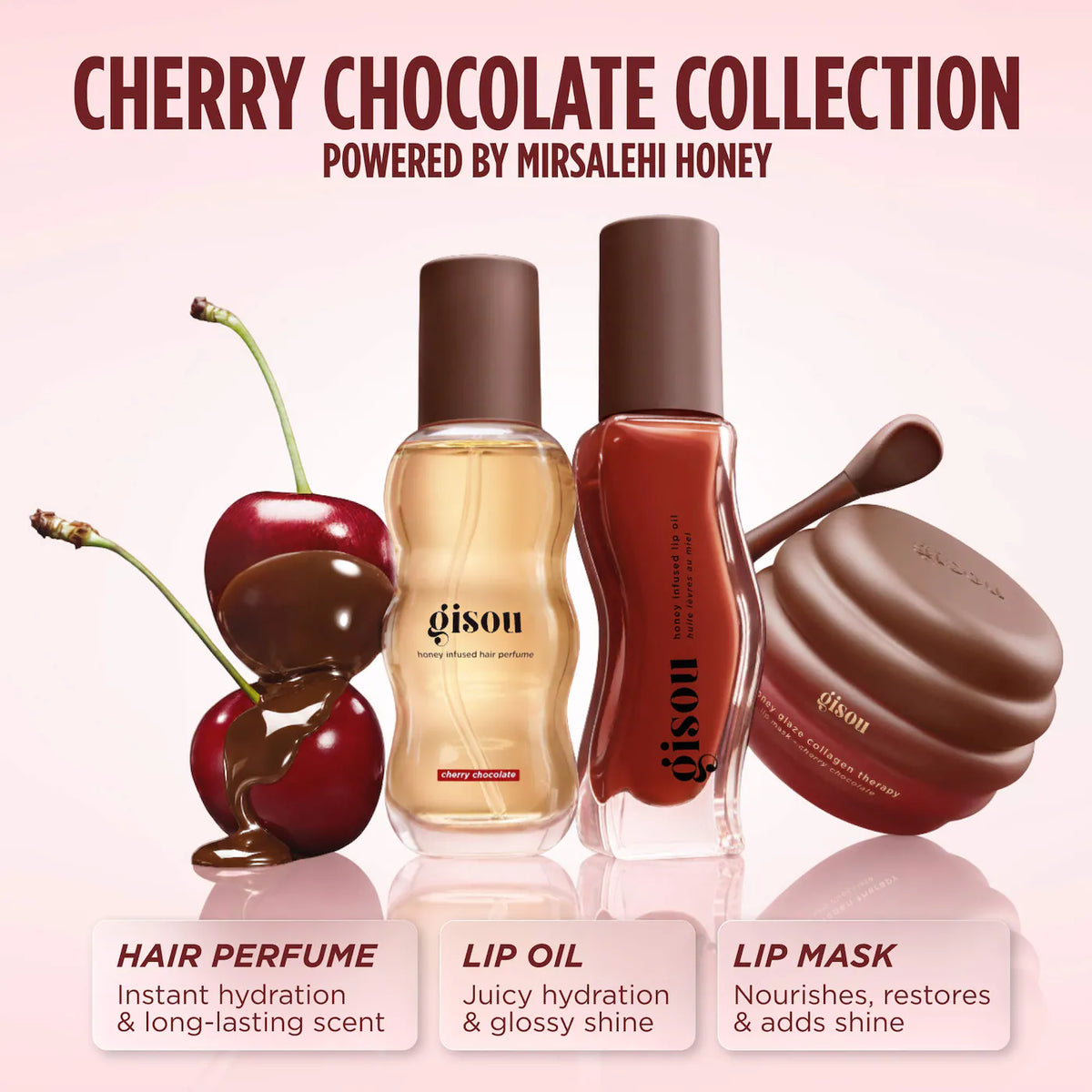 Mini Cherry Chocolate Honey Infused Hair Perfume