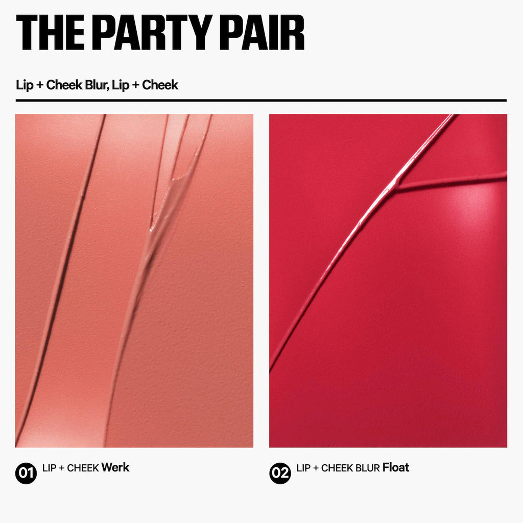 The Party Pair Lip + Cheek Blush Set