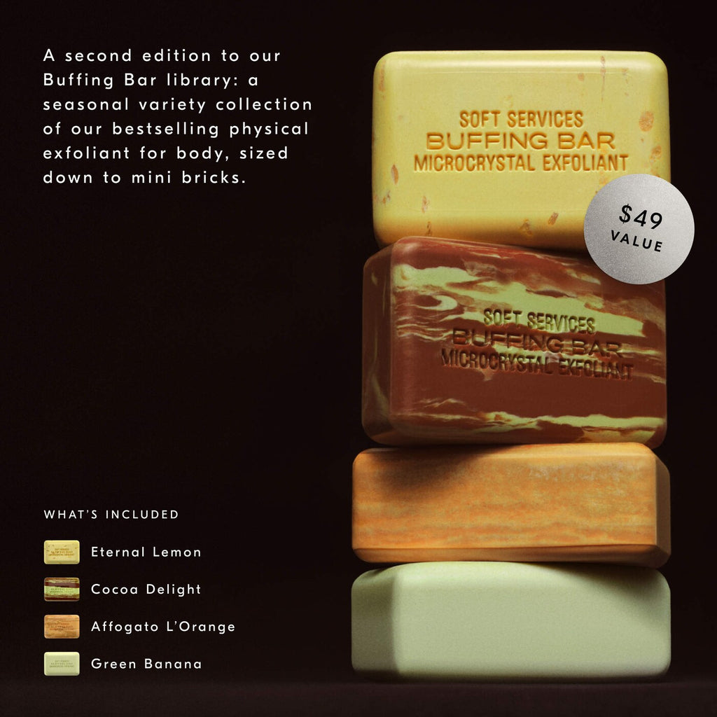 Buffing Bar Miniature Collection: Volume II (4 mini bars), Body Gift Set