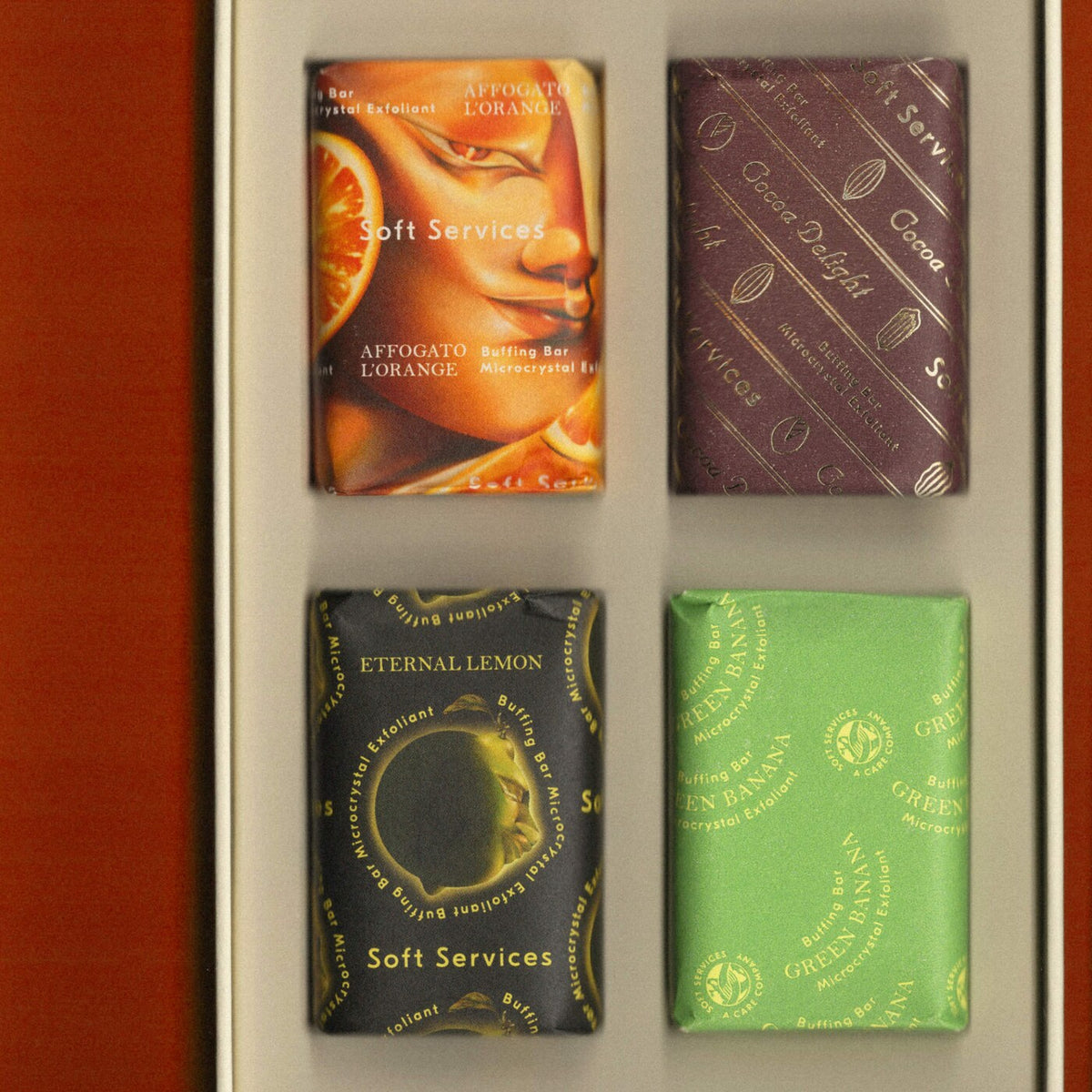 Buffing Bar Miniature Collection: Volume II (4 mini bars), Body Gift Set