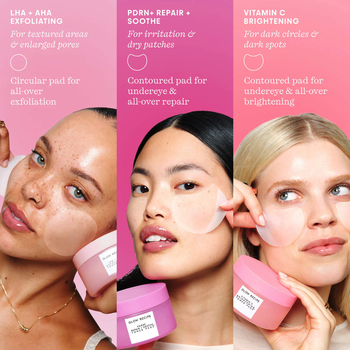Korean Toner Pad Skin Care Kit for Pores, Dark Spots, and Skin Barrier Repair