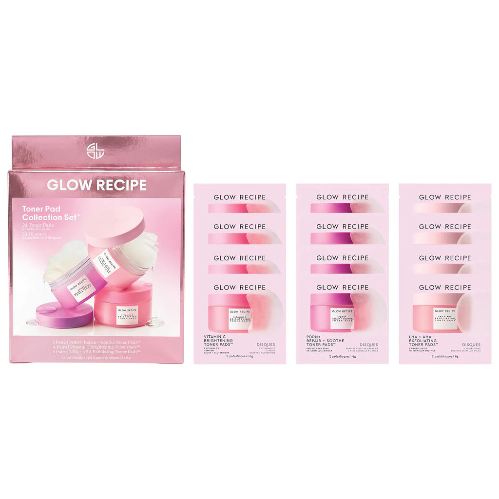 Korean Toner Pad Skin Care Kit for Pores, Dark Spots, and Skin Barrier Repair