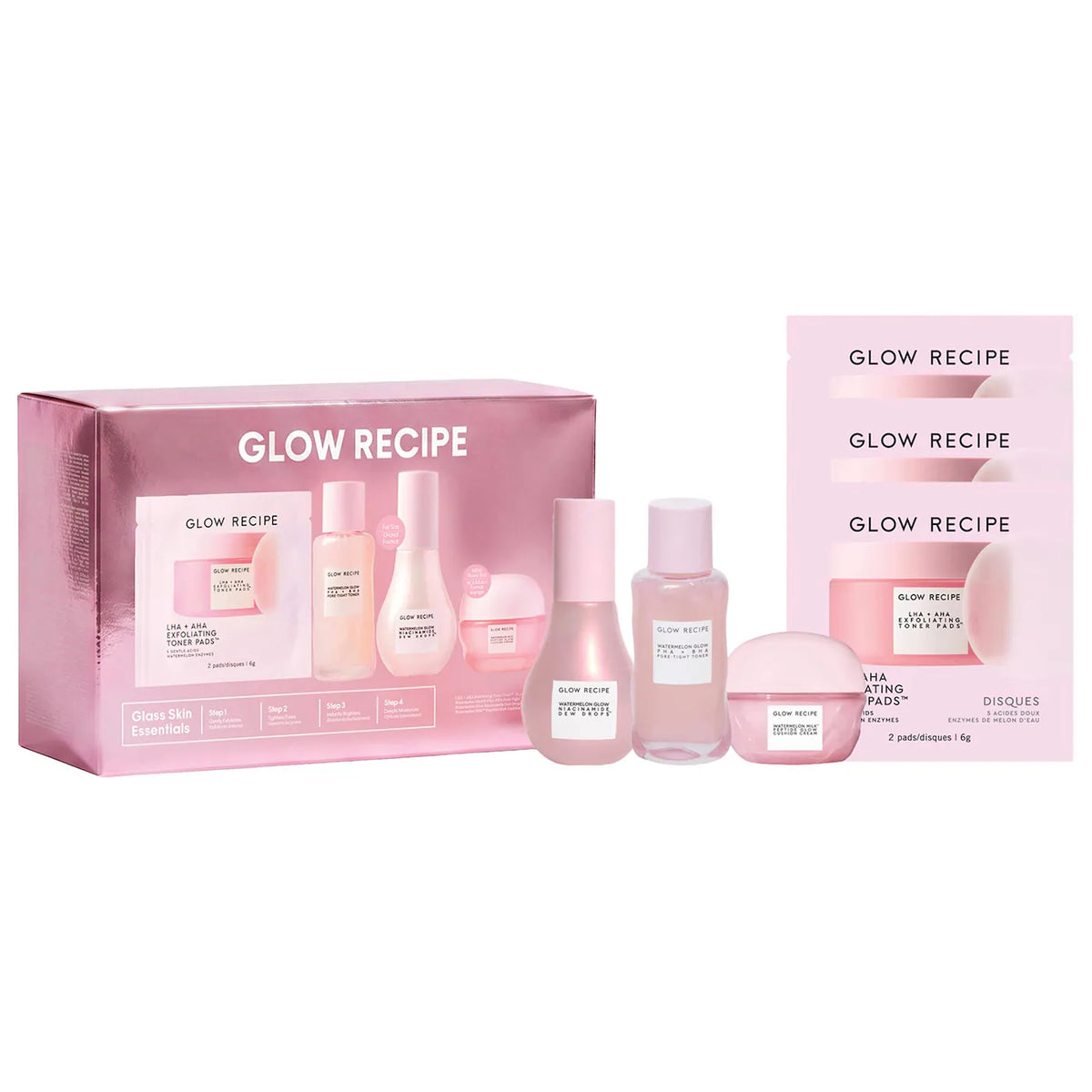 Watermelon Glow Essentials Gift Set for Brightening & Hydration