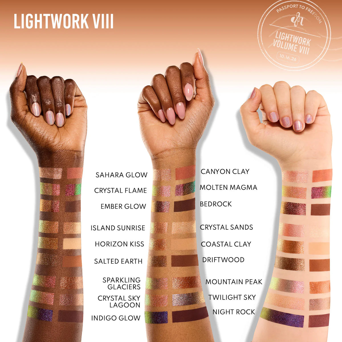 LIGHTWORK VIII Freedom Makeup Palette