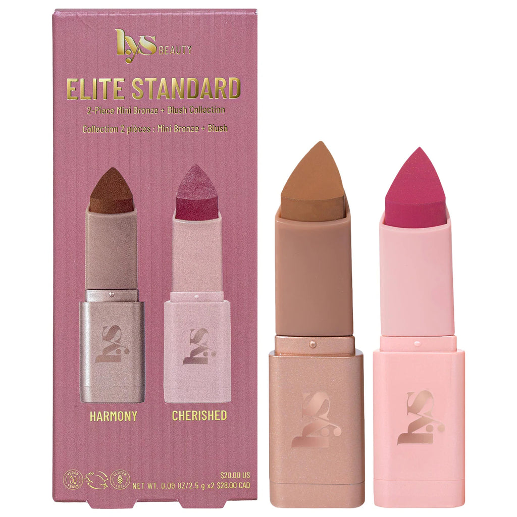 Mini Elite Standard 2-piece Bronze + Blush Collection
