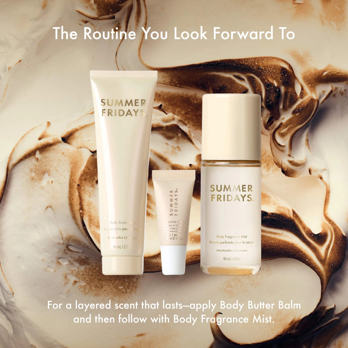 Marshmallow Minis - Body and Lip Set