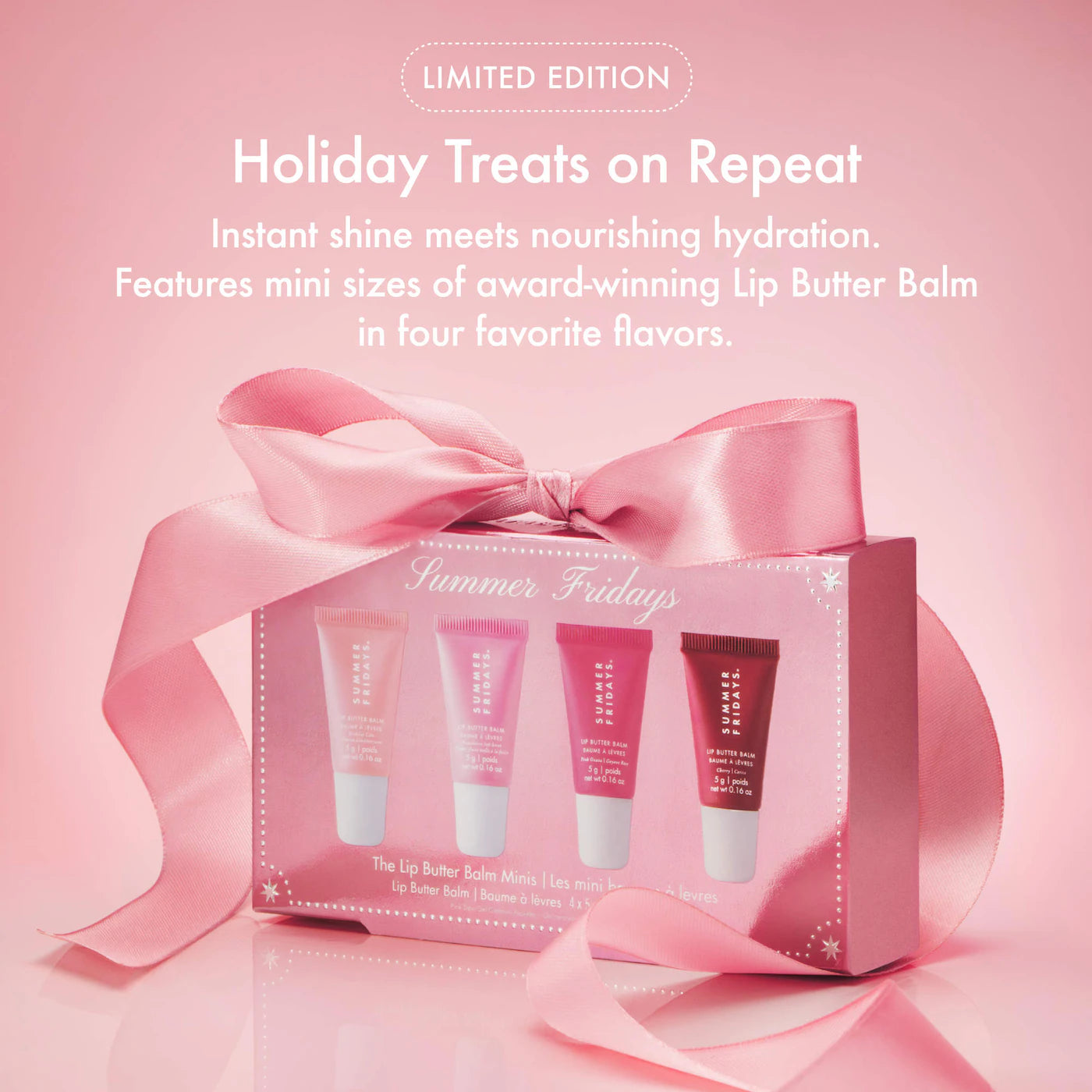 The Lip Butter Balm Minis - Pink Set