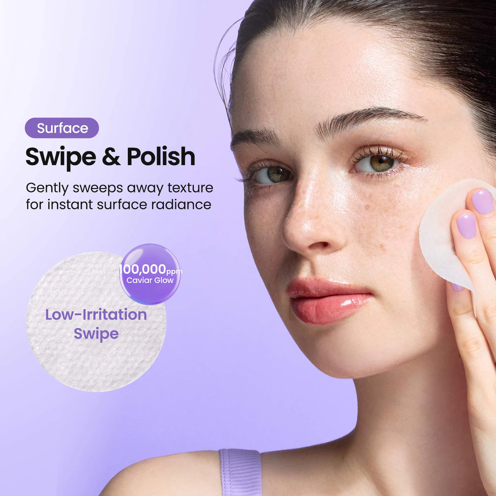 Caviar PDRN Dual Gel Toner Pads