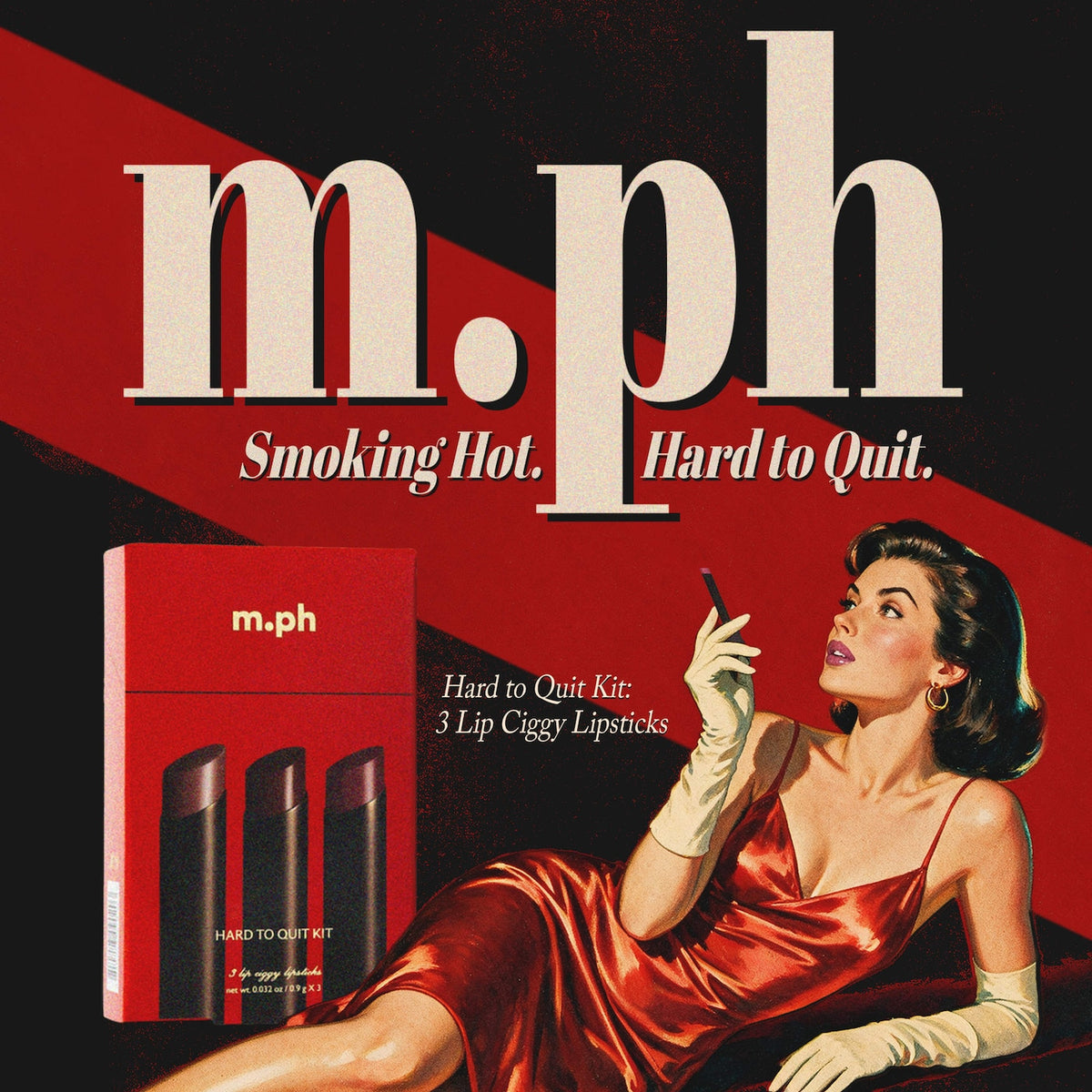 Hard to Quit Lip Ciggy Lipstick Gift Set