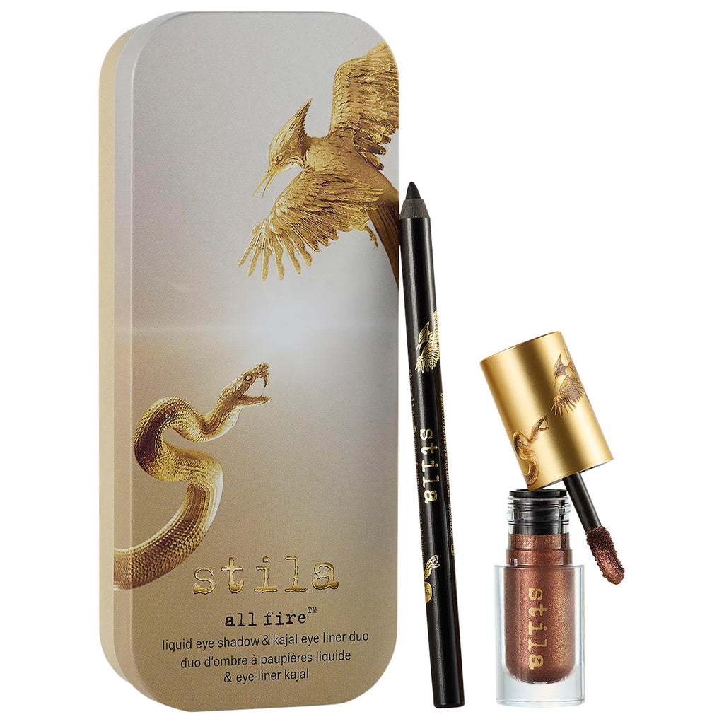 All Fire Liquid Eye Shadow + Kajal Eye Liner Duo