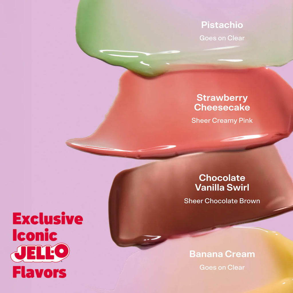 JELL-O™  X TOWER 28 Lil' Pudding Mini Lip Softie Gift Set